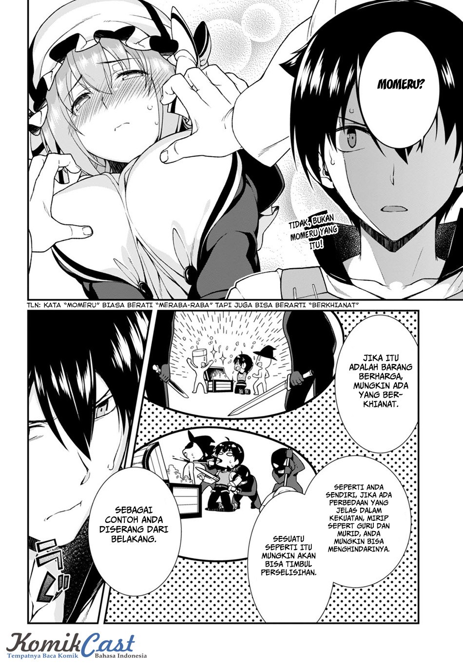 Isekai Meikyuu de Harem wo Chapter 04 Bahasa Indonesia